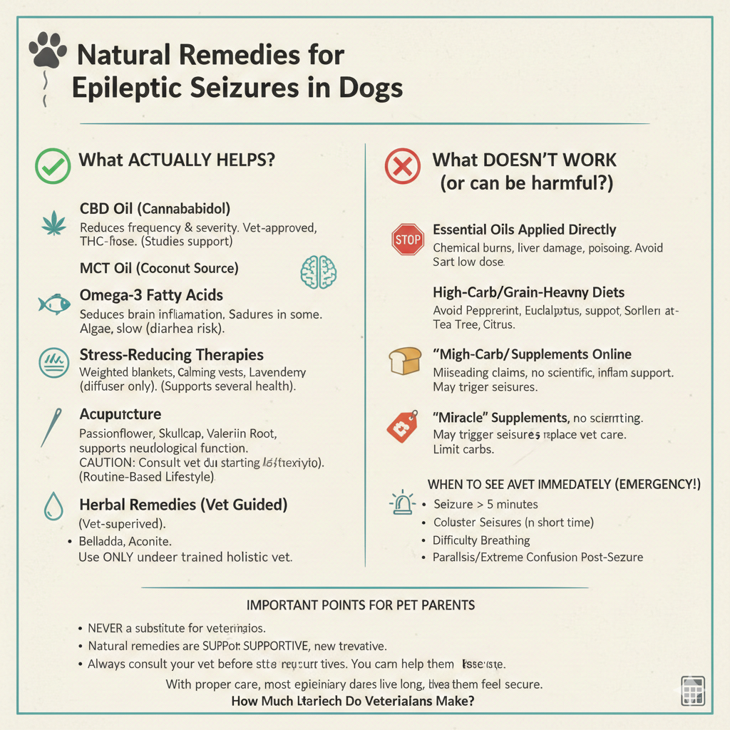 Natural Remedies for Epileptic Seizures in Dogs